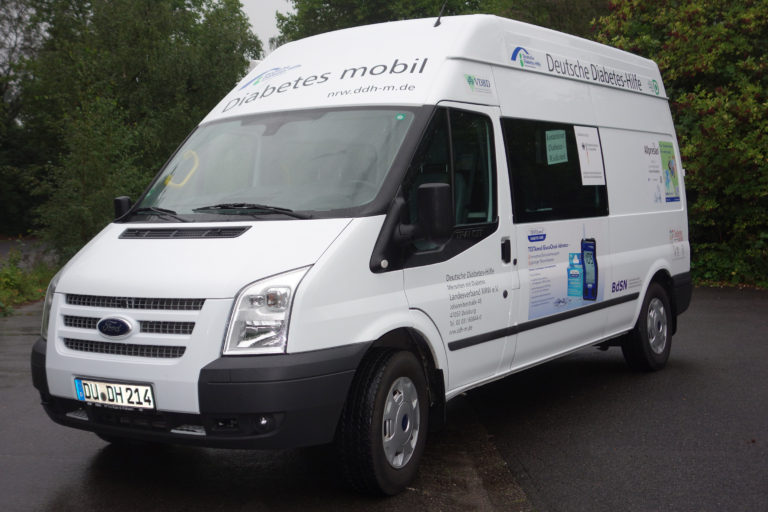 Diabetes-Info-Mobil zum 